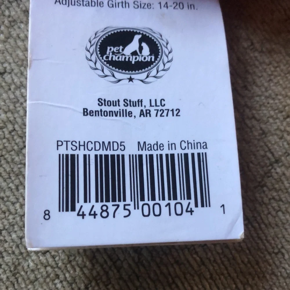 NWT Pet Champion step in harness M